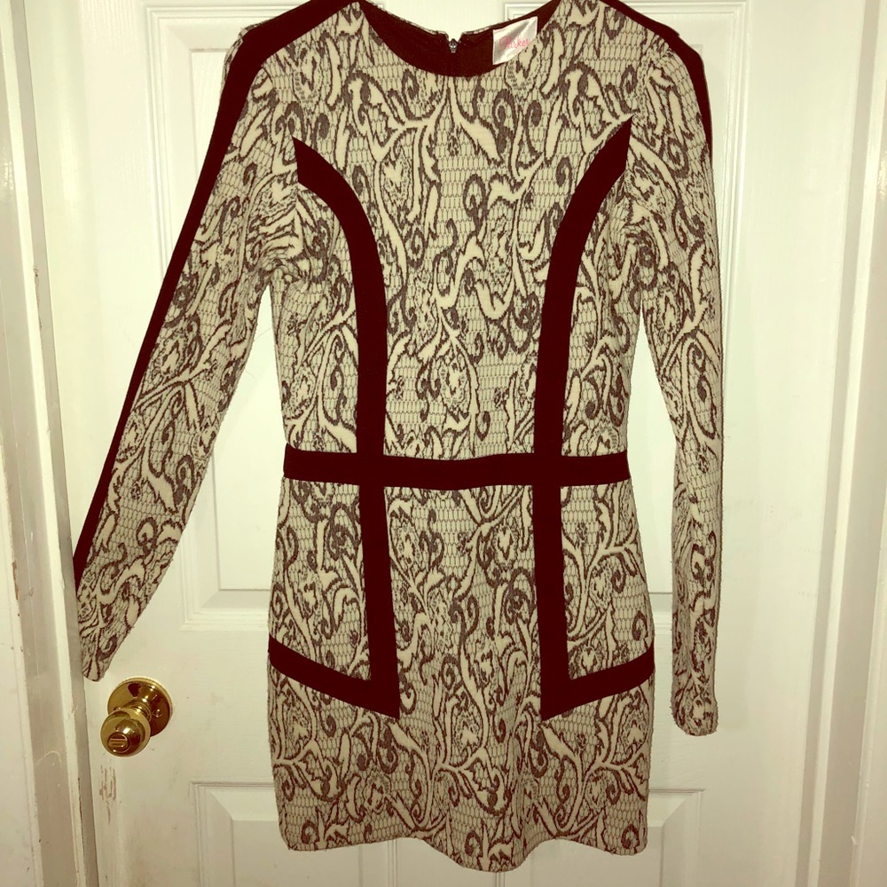 Mini dress by Parker, casual winter mini dress